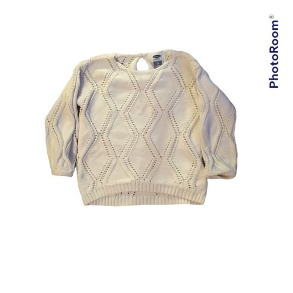 Old Navy cream colored sweater 3T